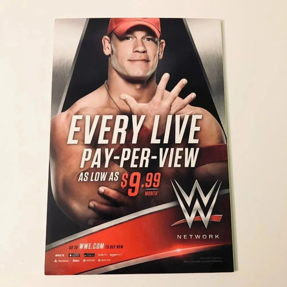2014 WWE Wrestling  Official Program John Cena - Picture 13 of 16
